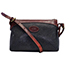 Vintage Crossbody, &pound;80, Handbags, Black/Brown, Leather, Front view